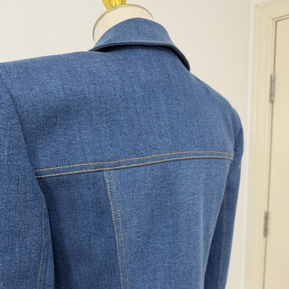 Veronica Beard Randy Denim Dickey Jacket - Picture 11 of 16